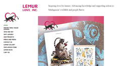 Desktop Screenshot of lemurlove.org